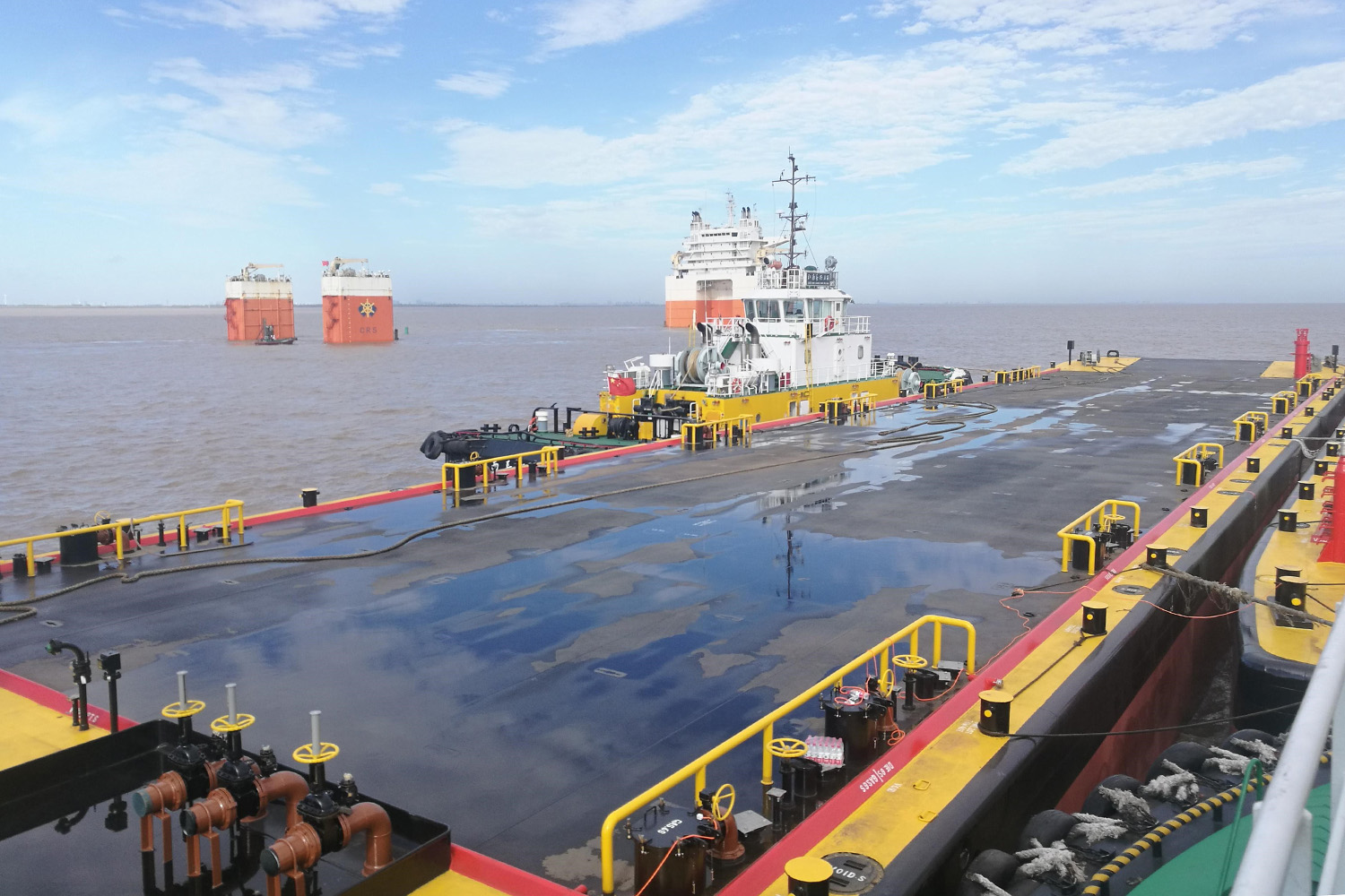 Robert Allan: Two 3,500 Tonne Oil Spill Response Barges Completed