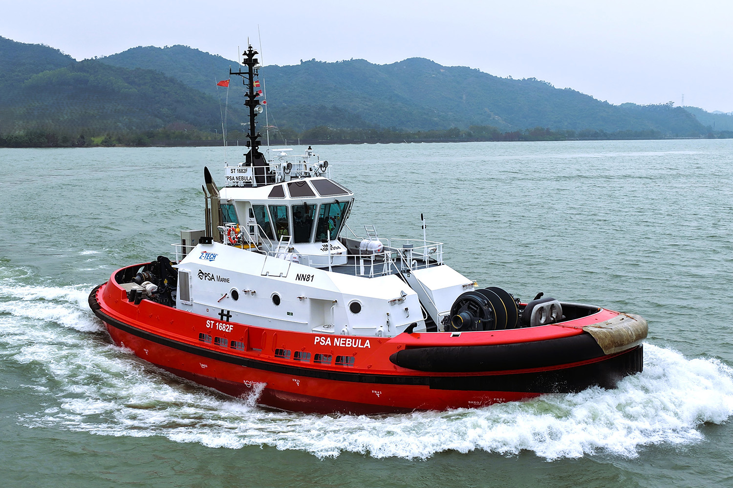 16th Z-Tech 6000 delivered to PSA Marine - Robert Allan Ltd.